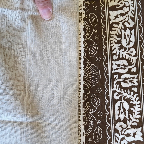 House 'N Home Fabrics & Draperies Vertical Stripes with Pattern Fabric - Picture 8 of 13